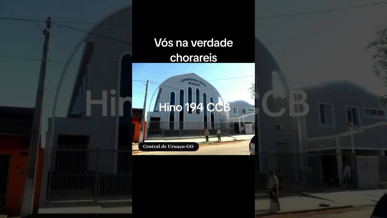 Vós na verdade chorareis.