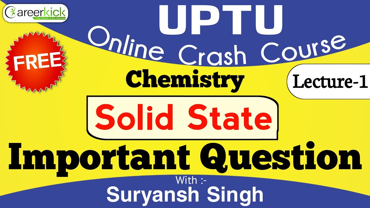 Uptu chemistry important questions | uptu crash course 2020 | uptu chemistry gurumantra | #uptu2020