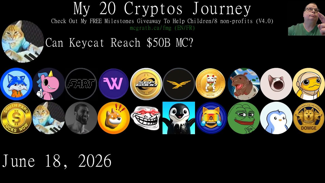 Bull run 2026? My Crypto Journey With Toshi,Gigachad,Turbo,Keycat... 2026/06/18 // Steve McGrath