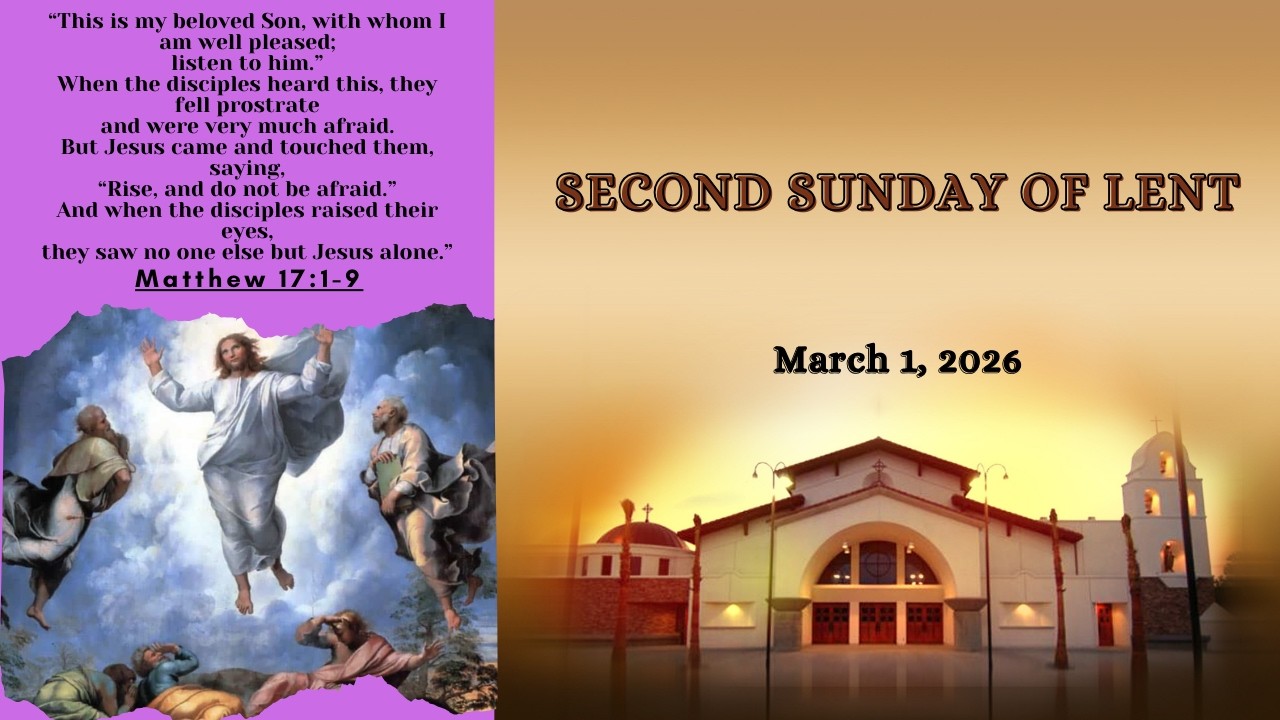 10:00AM Second Sunday of Lent (03/01/2026)