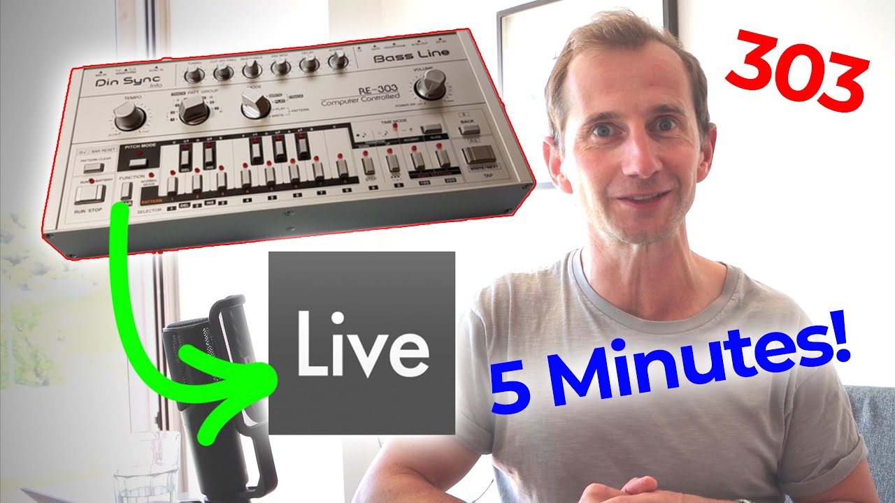 Как создать линию TB 303 Acid в Ableton Live (стандартный плагин и бесплатный патч) — менее 5 минут