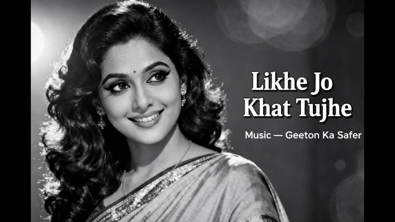 Likhe Jo Khat Tujhe | Old Hindi Romantic Song | Heart Touching 60s–70s Vibe Love Song
