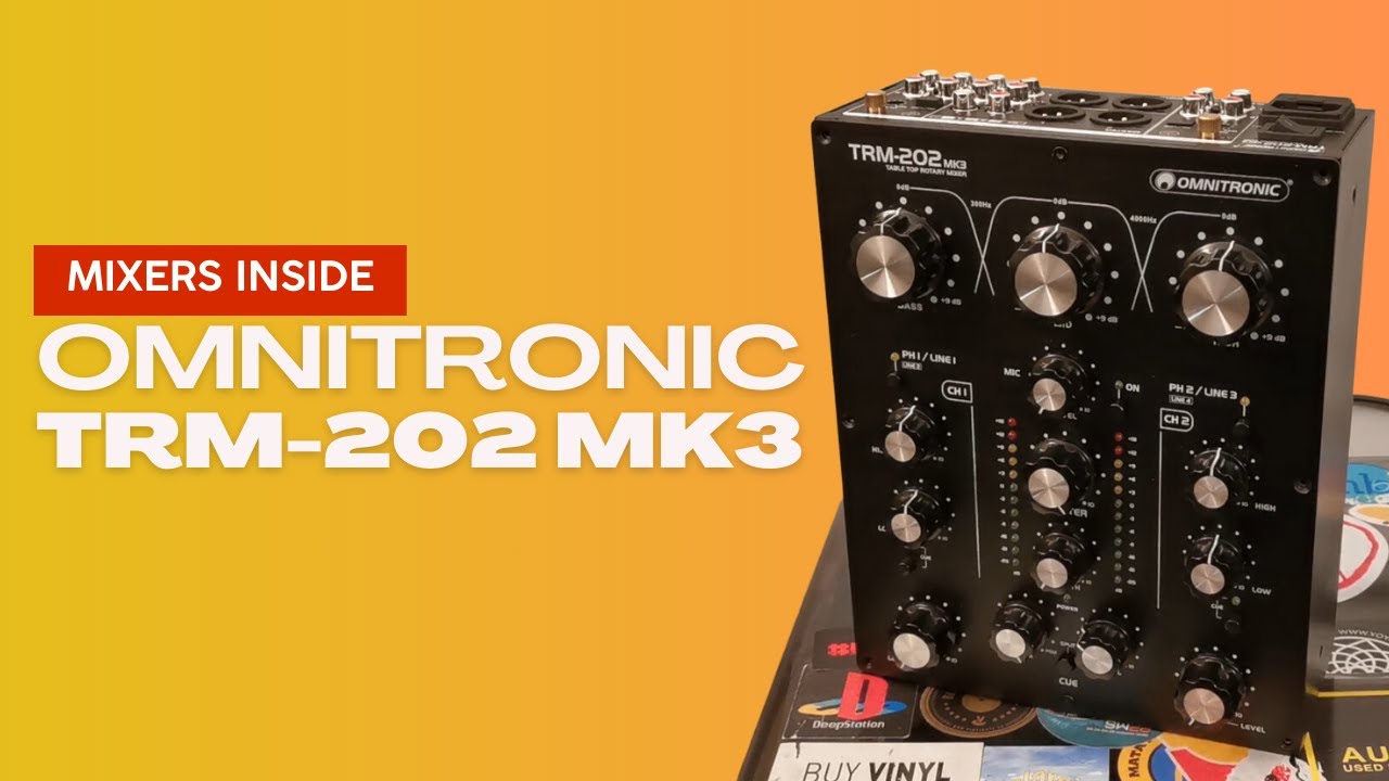 Mixers Inside: Omnitronic TRM-202 MK3 + Isolator EQ explained
