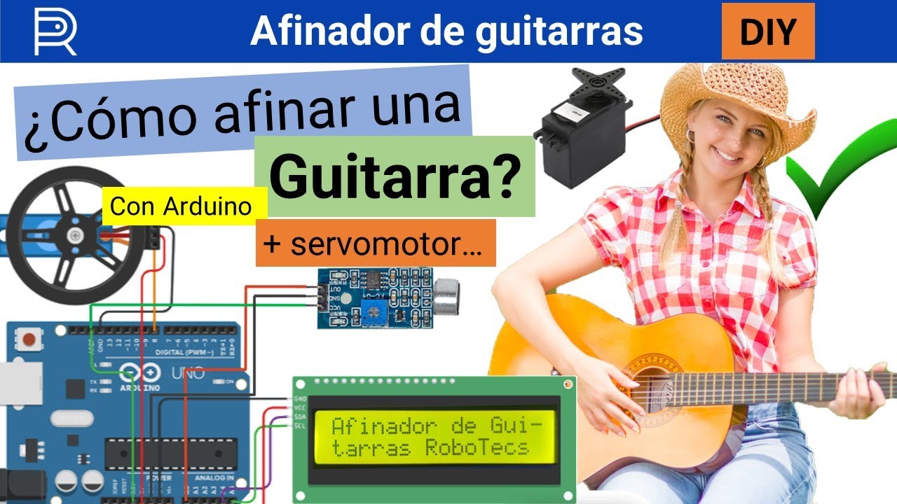 ✅ ¿Cómo #afinar una #guitarra 🎸 usando #Arduino? ► (en sólo 11 min.) -- PASO a PASO --[FUNCIONA] 😱😱😱