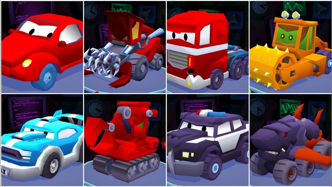 CAR EATS CAR-5 GAMEPLAY ALL CARS UNLOCKED