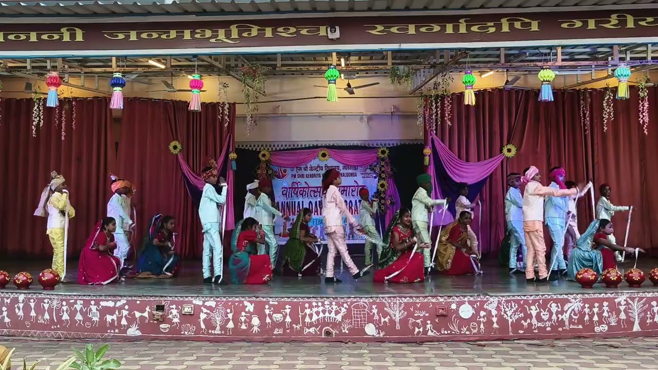 Rajasthani Puppet Dance by IV B Students of Annual Day 2025-26 PM SHRI K V Nalgonda