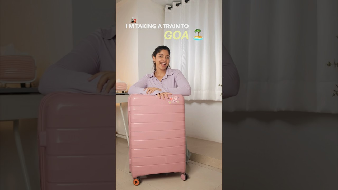 Pack With Me For *GOA* (first trip of 2025) 🥹🏖️ #packwithme #ashortaday