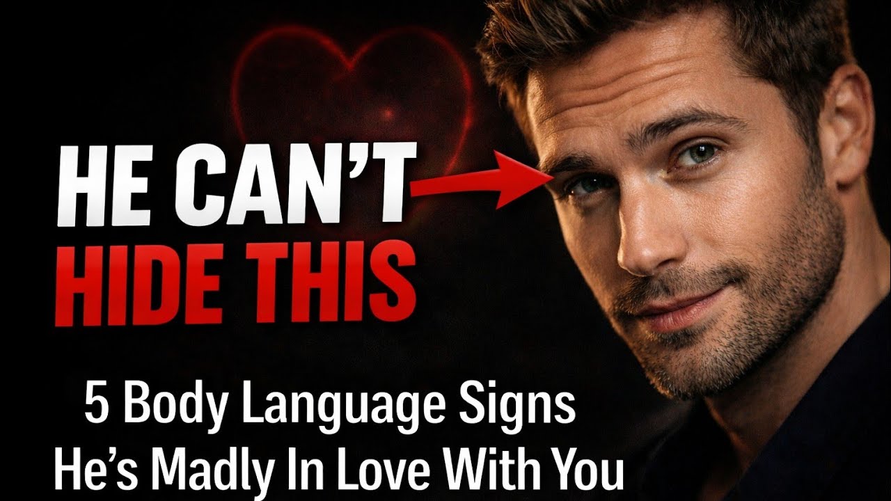 5 Body Language Signs He's Madly In Love With You
