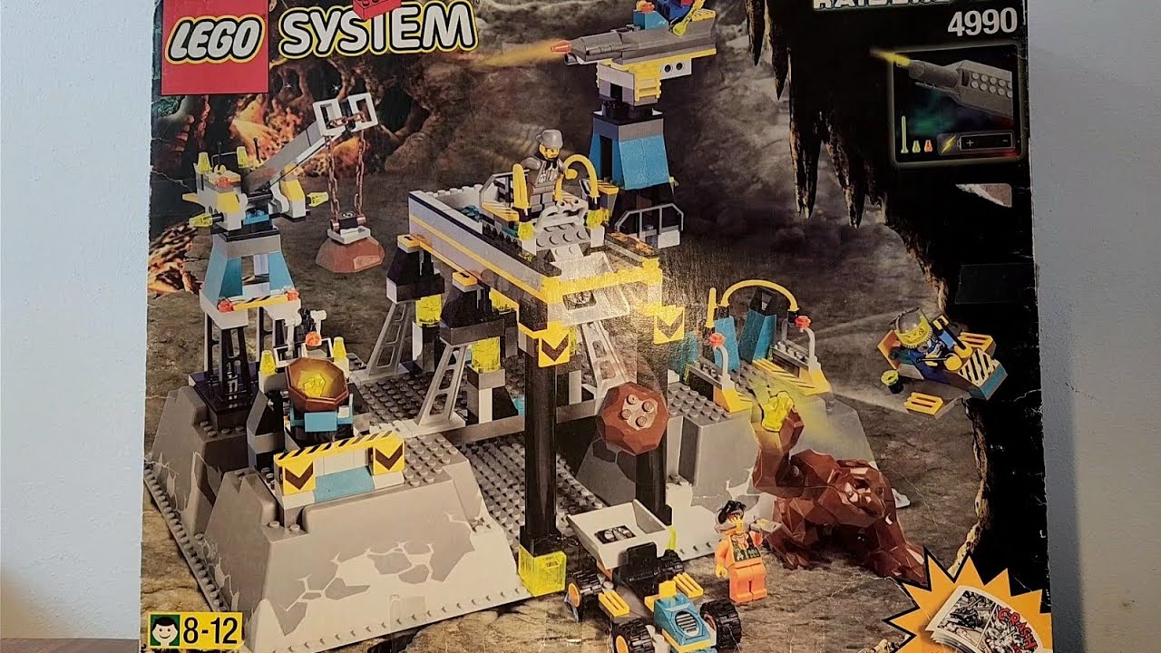 LEGO Rock Raiders HQ Review (обзор набора 4990) РАРИТЕТ!