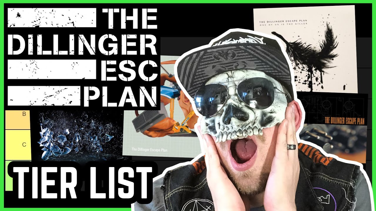 THE DILLINGER ESCAPE PLAN Albums RANKED Best To Worst (Tier List)