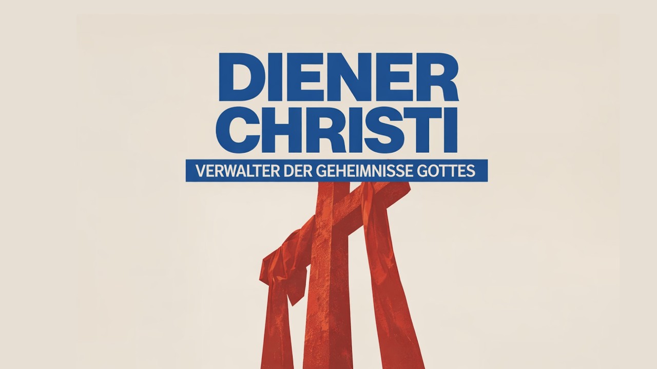 Diener Christi - Verwalter der Geheimnisse Gottes
