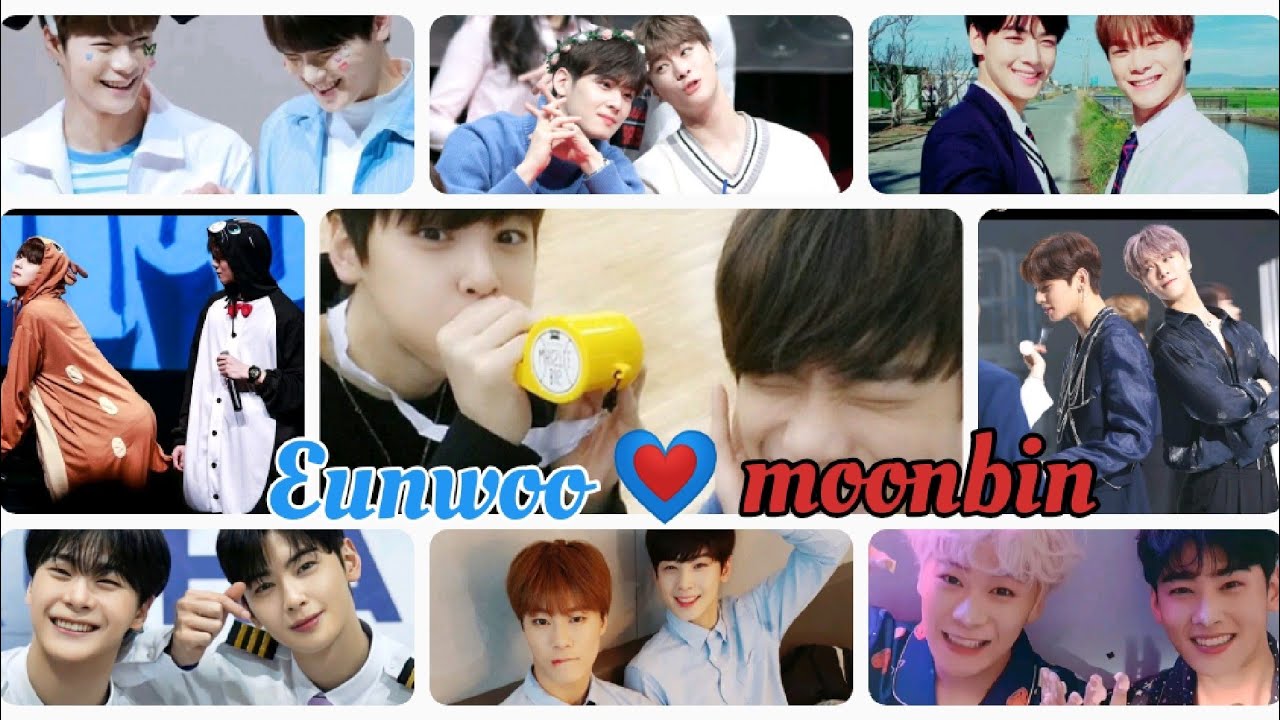 Astro eunwoo & moonbin moments