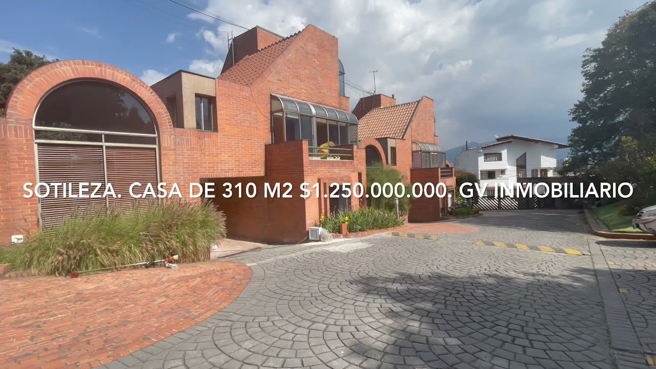VENDO GRAN CASA EN ALTOS DE SOTILEZA. BOGOTÁ