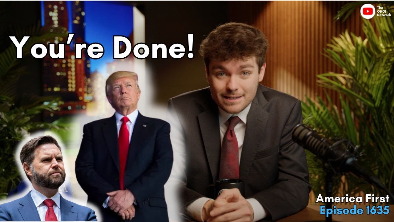 Nick Fuentes Calls Out Trump After ICE Shift and JD Vance Condemnation | America First Episode 1635