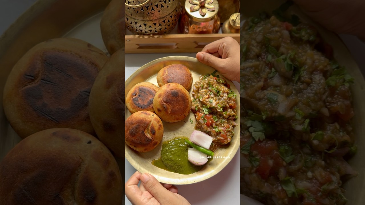 Ep. 31 | BIHAR FOOD SERIES | Litti Chokha in Oven | OTG में बना लिट्टी चोखा  #humbiharsehain #viral