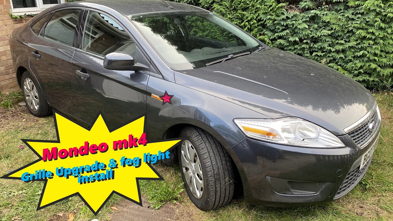Ford Mondeo mk4 Fog light install & bumper grille upgrade