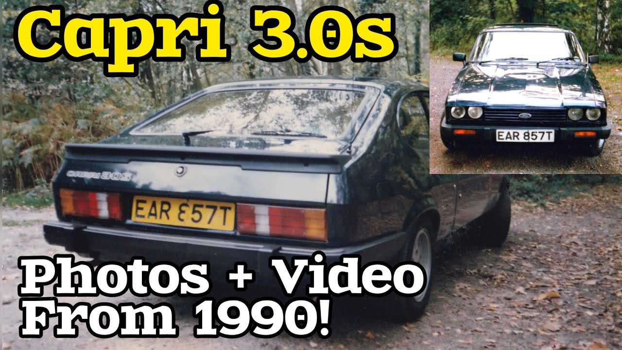 Ford Capri 3.0s Home Video 1990, 1990s Vintage