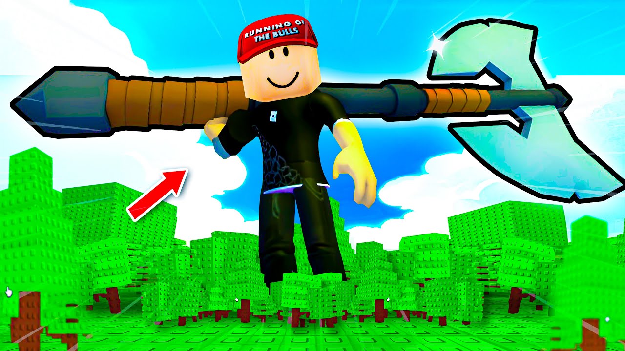 قطعت كل شجر الغابة باستخدام هذا الفأس العملاق 😎🔥