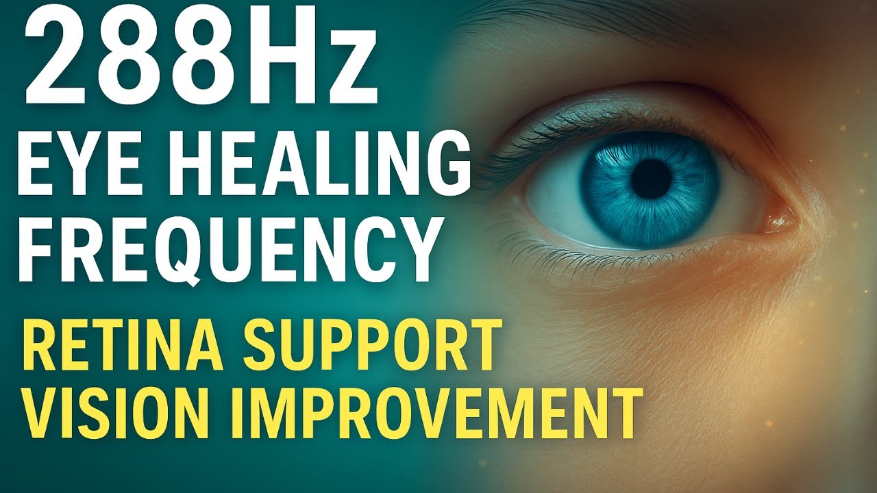 "288Hz Eye Healing Frequency | Retina Support & Vision Improvement Music"