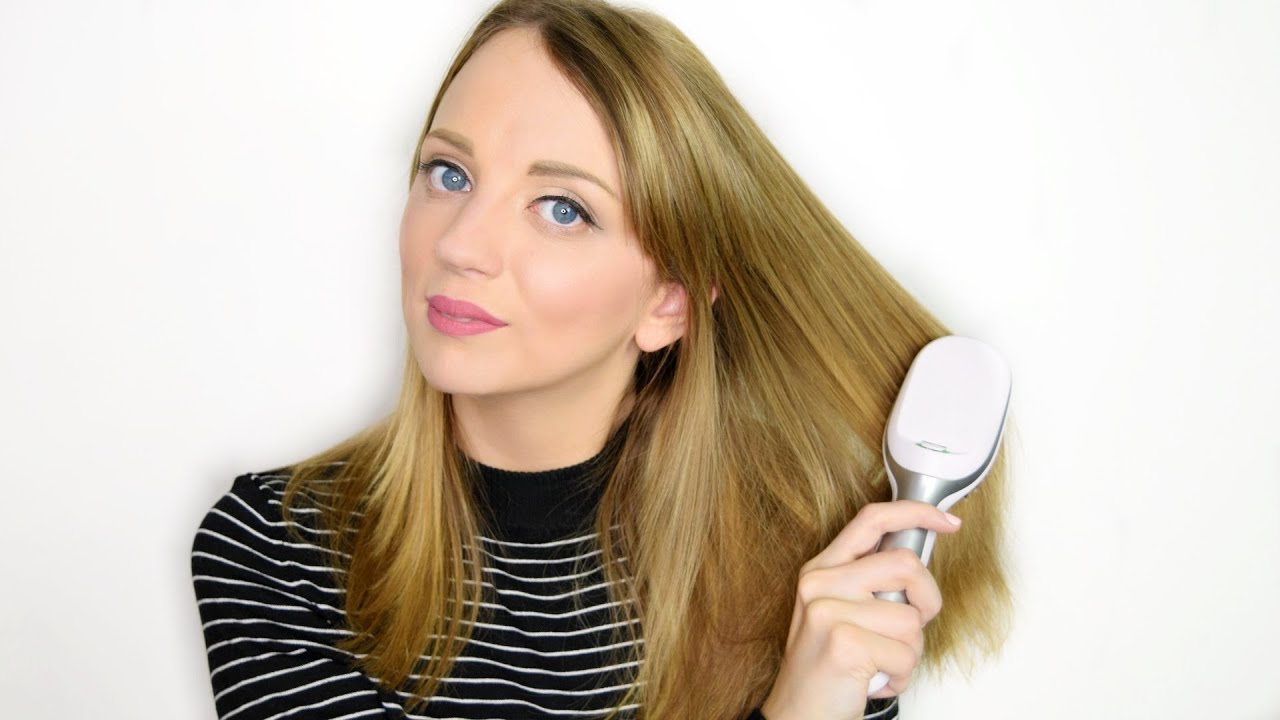 BRAUN SATIN HAIR 7 IONTEC STATIC BRUSH REVIEW & DEMO | Paula Holmes