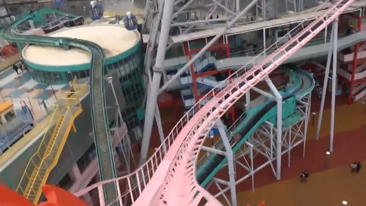 【4K】Diving Coaster Vanish! ダイビングコースター「バニッシュ！」POV-Yokohama Cosmo World