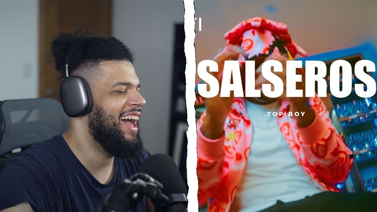 Reaccionando a TOPBOY - SALSEROS (Video Oficial) - JayCee!