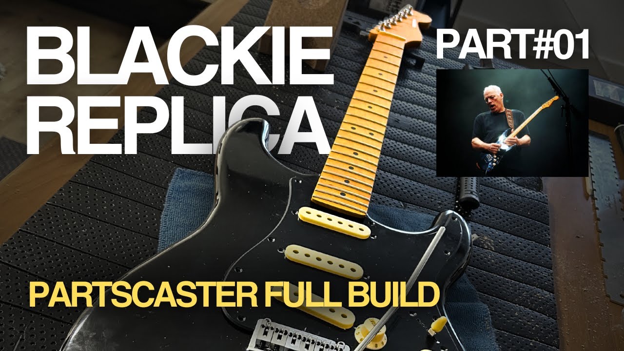 I built an AFFORDABLE REPLICA of David Gilmour's BLACK STRAT! 🎸 PART #01