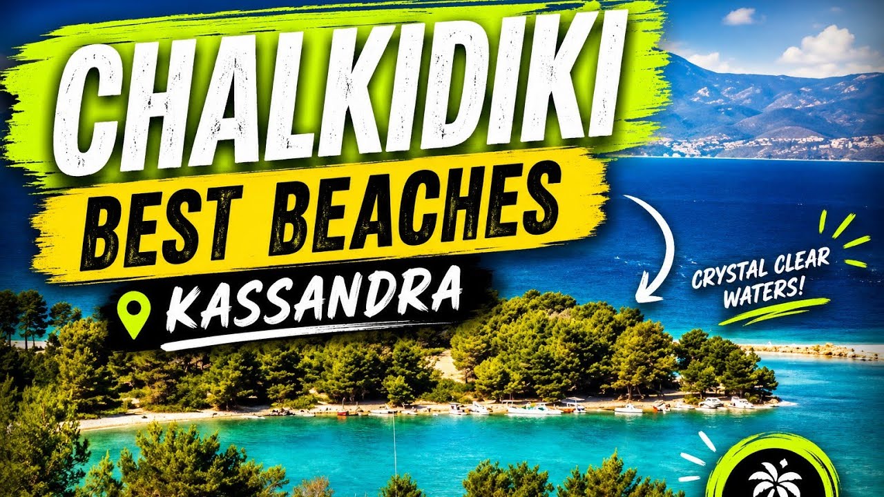 Halkidiki'nin En İyi Plajlarında Drone Turu! 🌊🏖️ (Xenia, Polichrono, Kallithea)
