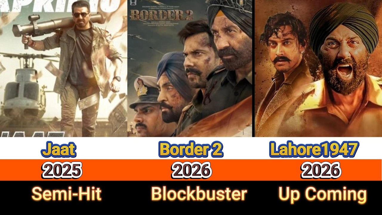 Sunny Deol All Movies List | Hits and Flops Movies List