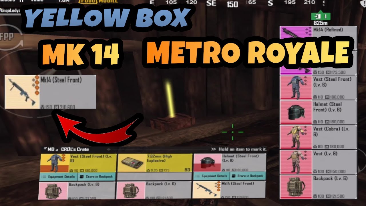 Я УРОНИЛ ЖЕЛТЫЙ MK14 ИЗ ЧЕЛОВЕКА - ГЕЙМПЛЕЙ ЛЕГЕНДЫ - PUBG METRO ROYALE