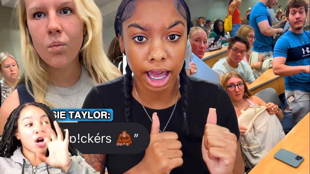 Black Student Confronts ENTIRE Class Over Racist Group Chat Messages WOW | Reaction