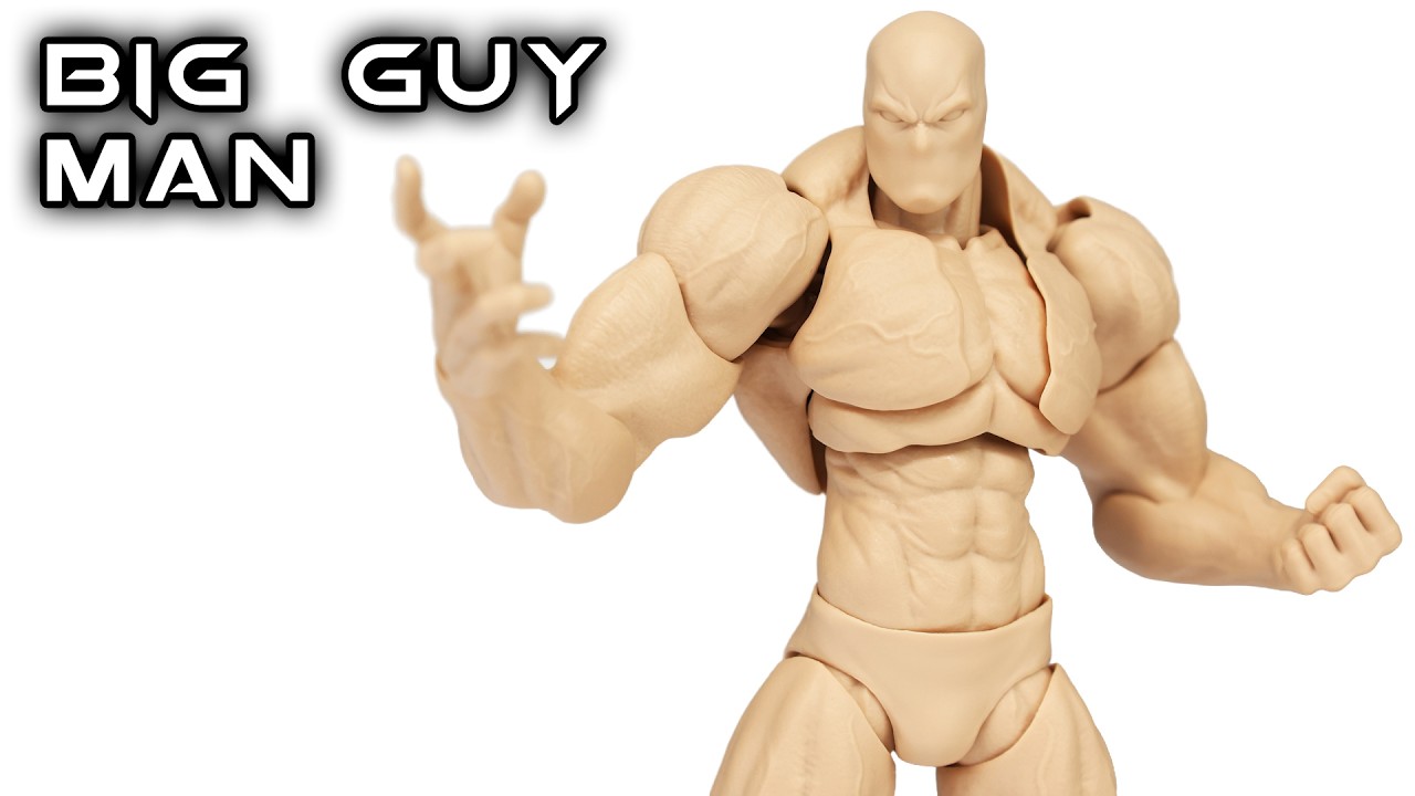 Romankey BIG GUY Male Body Action Figure Review