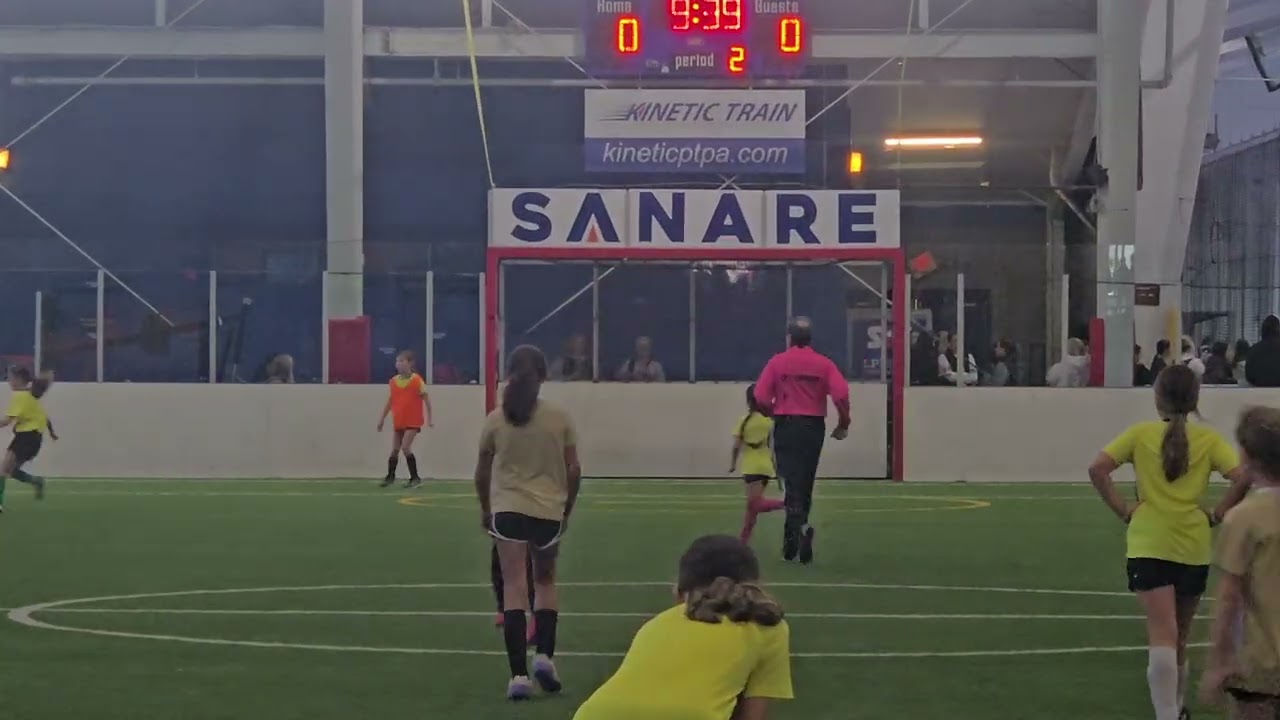 Yellow 7 vs. Gold 0 @ United Sports Center Saturday February 21, 2026 12:00 Indoor Turf A Sanare
