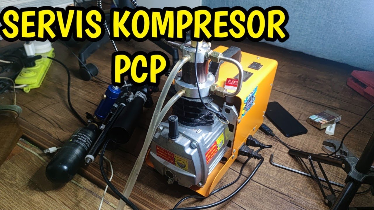 JANGAN PANIK LAKUKAN CARA INI ‼️ SERVIS KOMPRESOR PCP AUTO/MANUAL