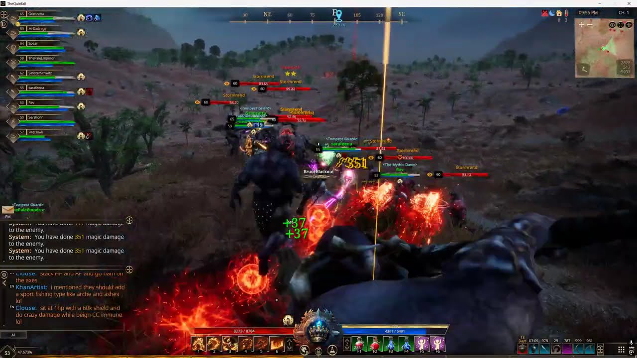 The quinfall lvl grind xp farming 1.0