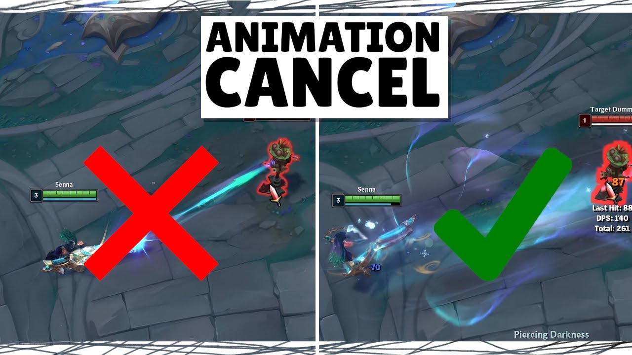 How to Animation Cancel on Senna!