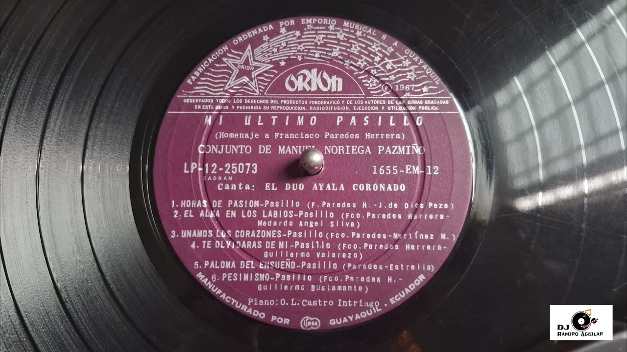 Dúo Ayala Coronado - Paloma del ensueño #Pasillo 1967 #pasillosecuatorianos #músicaecuatoriana