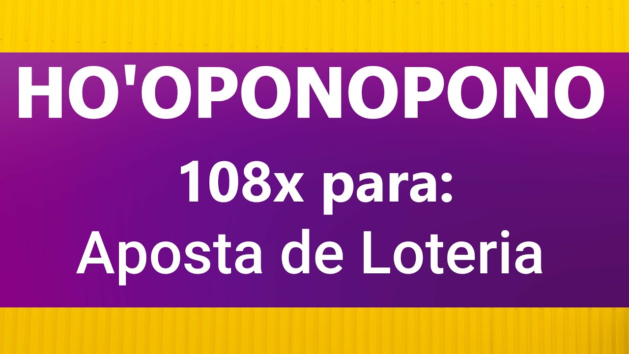 Ho'oponopono Abençoado para 