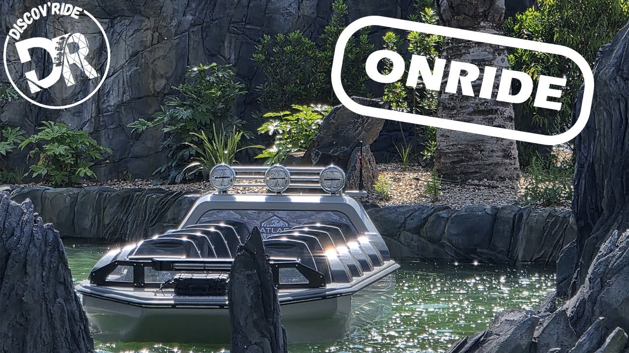 OnRide Mission Bermudes au Futuroscope -  TEST SOFT OPENING