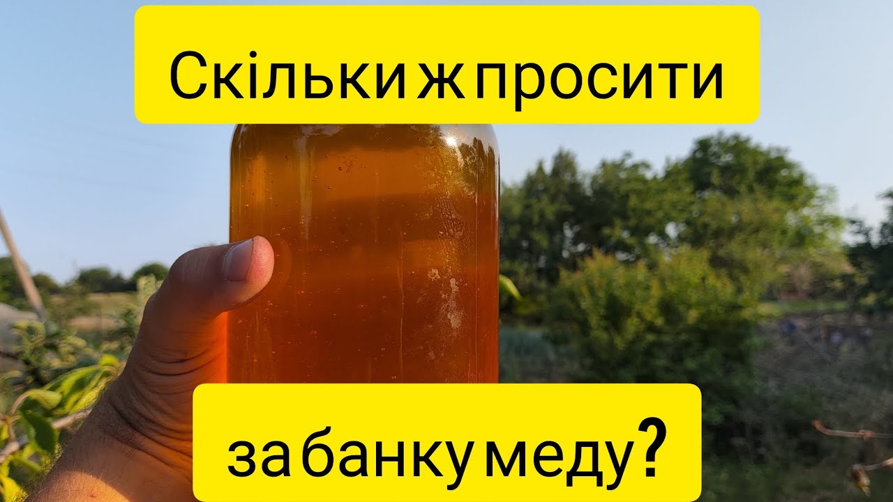Скільки просити за один літр меду?
