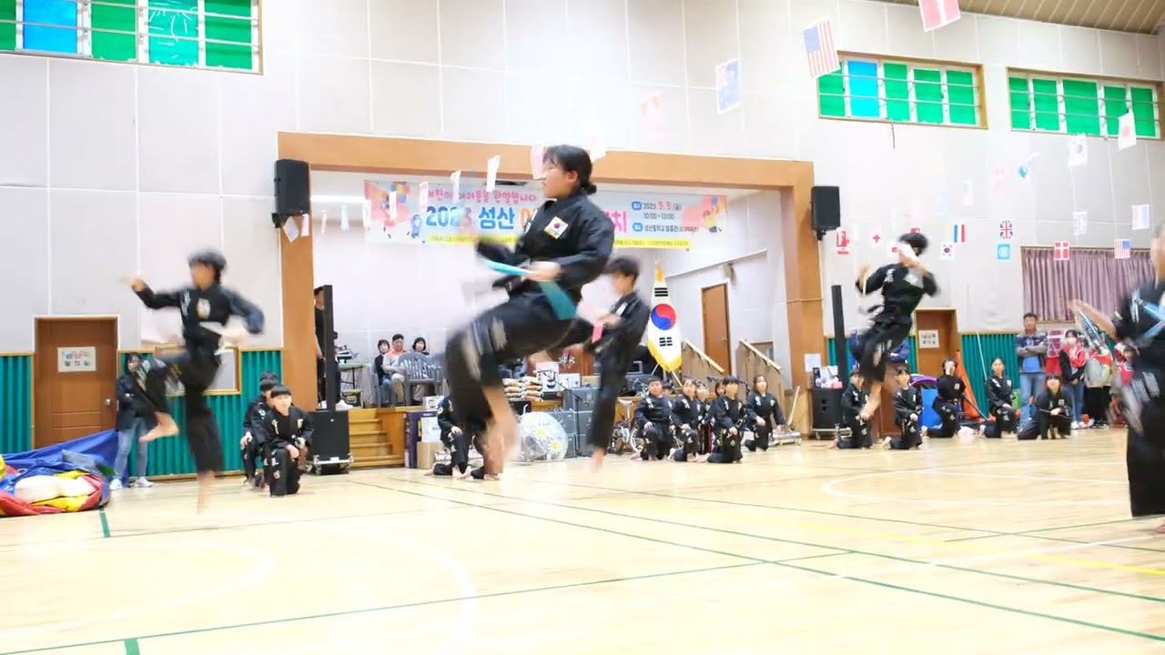 [뉴스N제주]2023년 성산어린이 큰 잔치'  흑룡체육관 합기도 오프닝