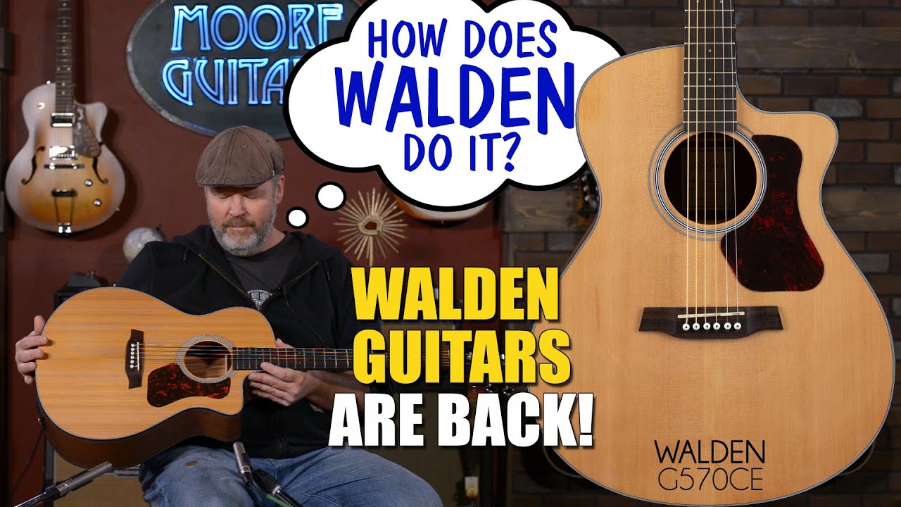 Walden G570CE Natura — насколько хорошо может звучать гитара за 450 долларов? Посмотрите сами!
