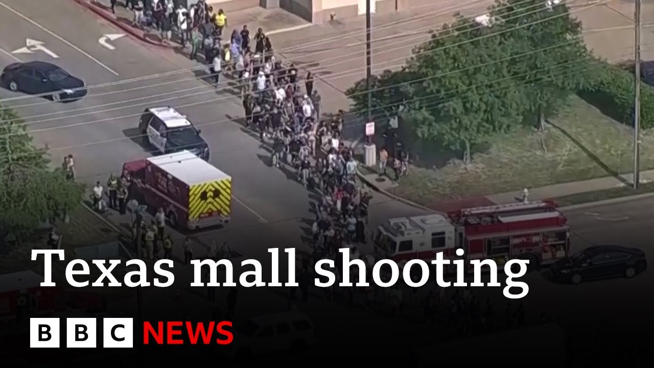 Eight killed by gunman in Texas mall shooting - BBC News