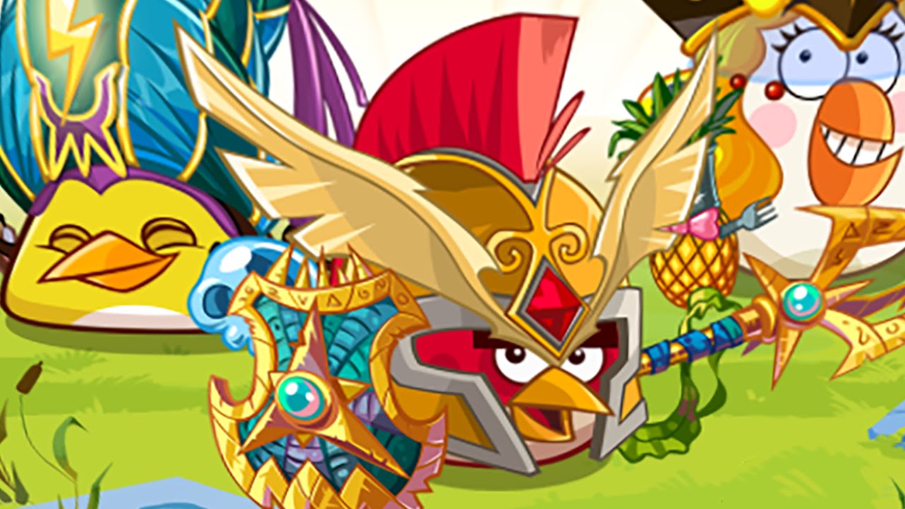 Angry Birds Epic - Unlocked Matilda&rsquo;s Elite Cleric World Boss Tinker Titan Completed!