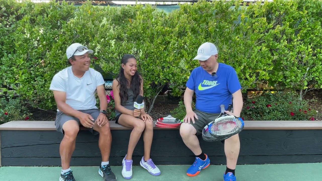RACKET JOURNEY OF HIGH PERFORMANCE JUNIOR TENNIS PLAYER. IS YOUR 12 YEAR OLD USING THE RIGHT RACKET?