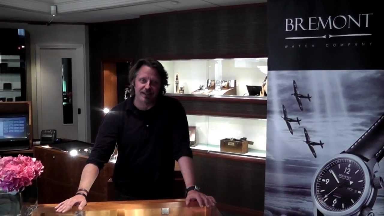 Charley Boorman and Bremont Watches at Banks Lyon Jewellers.