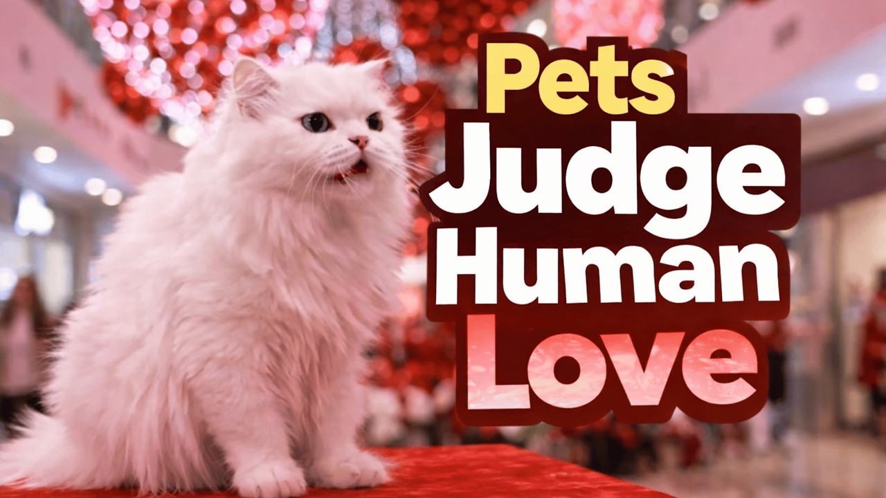 Cats & Dogs Judge Human Love on Valentine&rsquo;s Day 💔🐾 | AI Pet Interview | Human Questions Pet Answers
