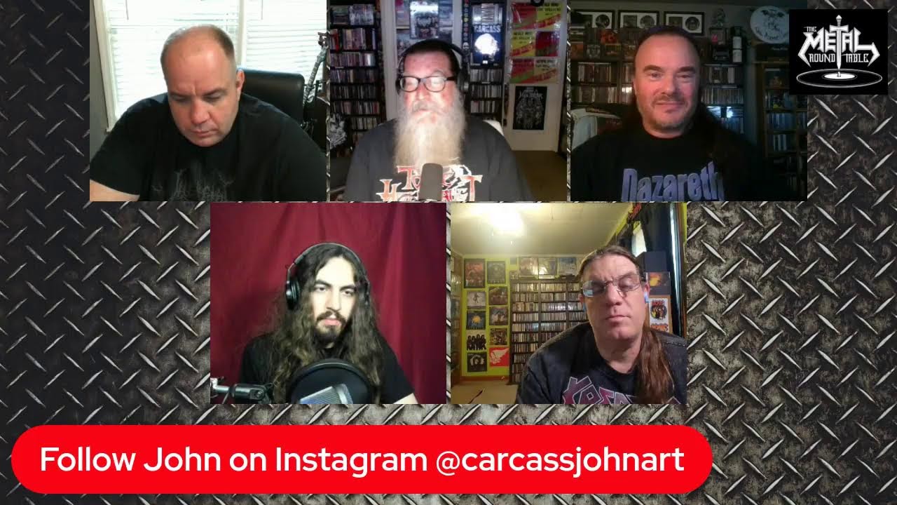 THE METAL ROUND TABLE - Ep 277 - The Big Four of CLASSIC METAL!