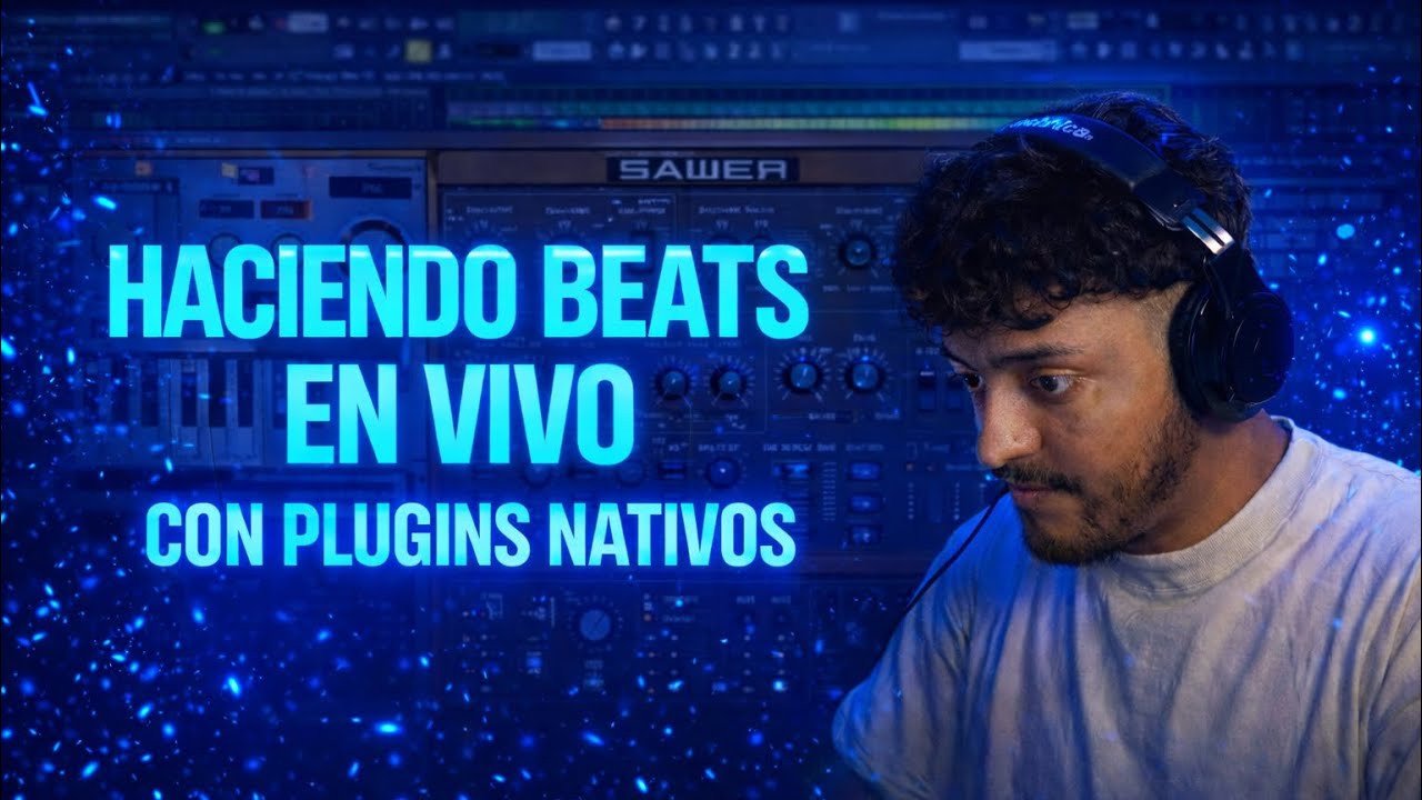 Haciendo BEAT de TRAP en VIVO #1 - Solo con plugins nativos en Fl Studio