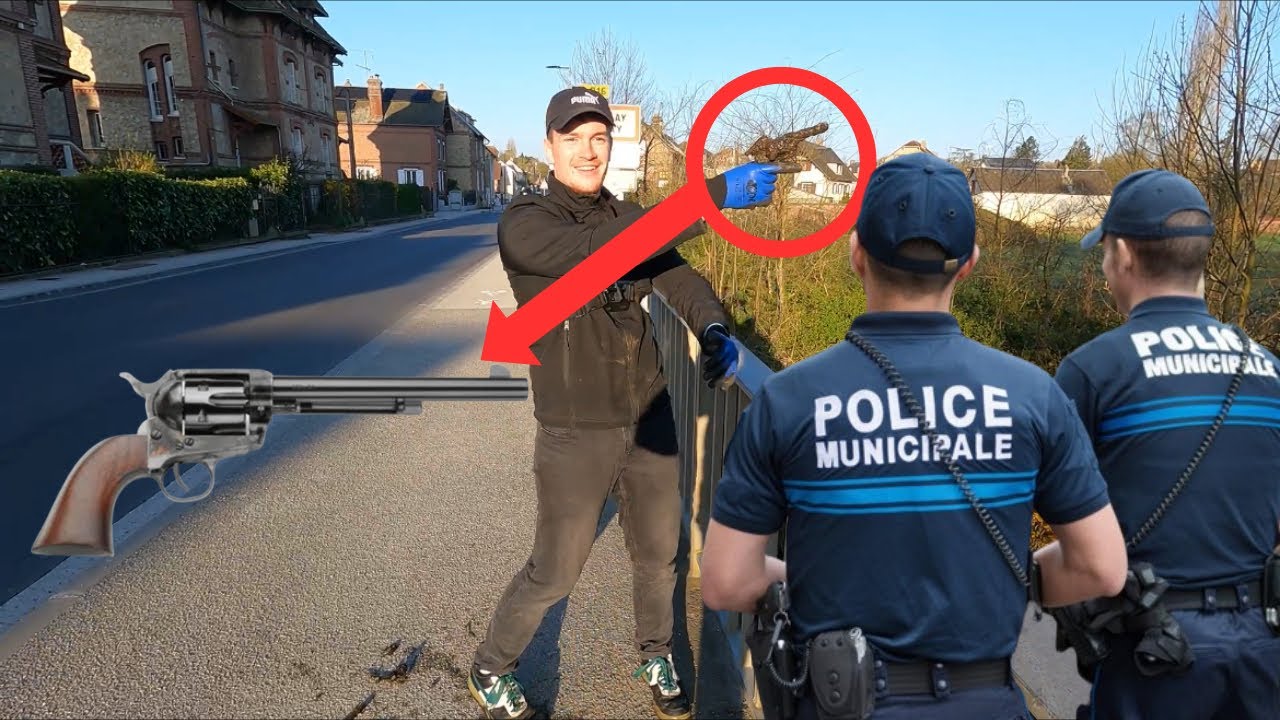 Une arme sous ce pont , faut il appeler la police ?